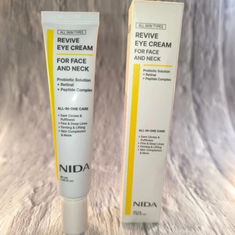 Peptide Neck Cream - 40ml NIDA Revive Eye Cream For