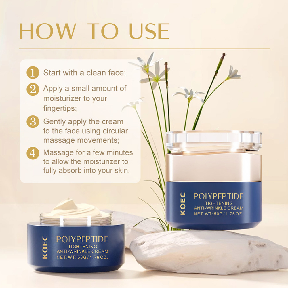 50g Wrinkle Removal Cream Pept - Peptide Neck Cream recension och pris