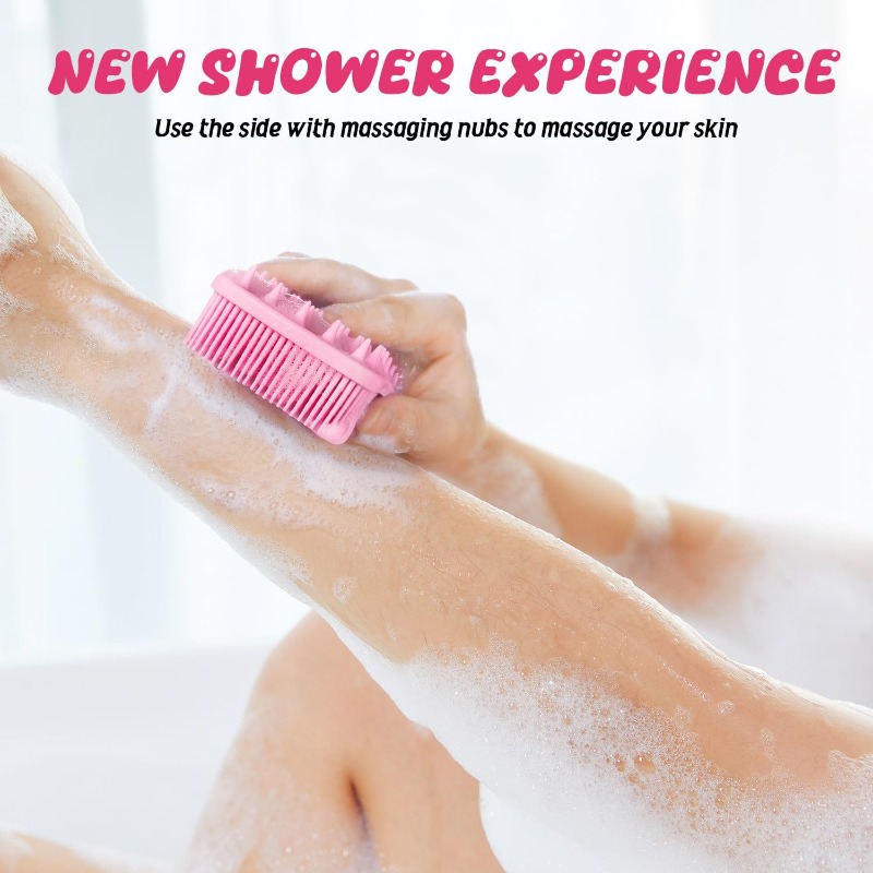 Dual-use Silicone Body Scrubbe - Aha Bha Exfoliant recension och pris