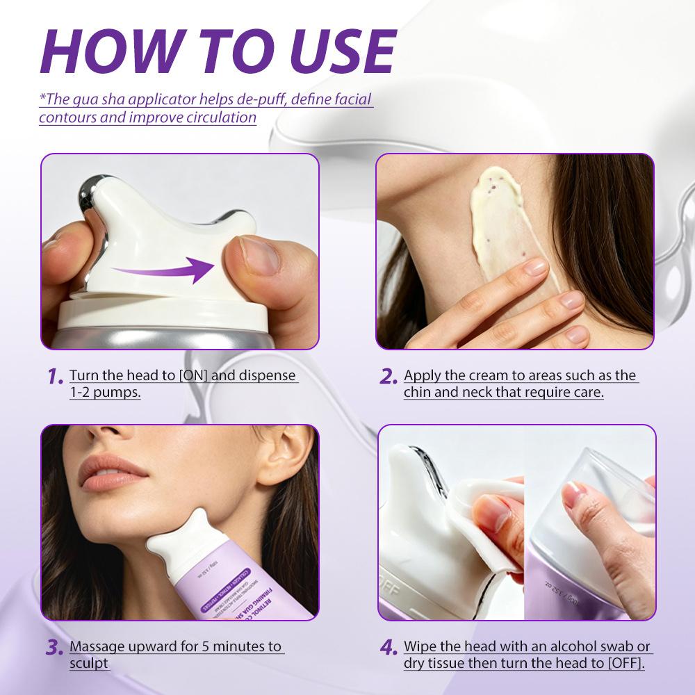 Dual Style KOEC Gua Sha Massag - Peptide Neck Cream recension och pris