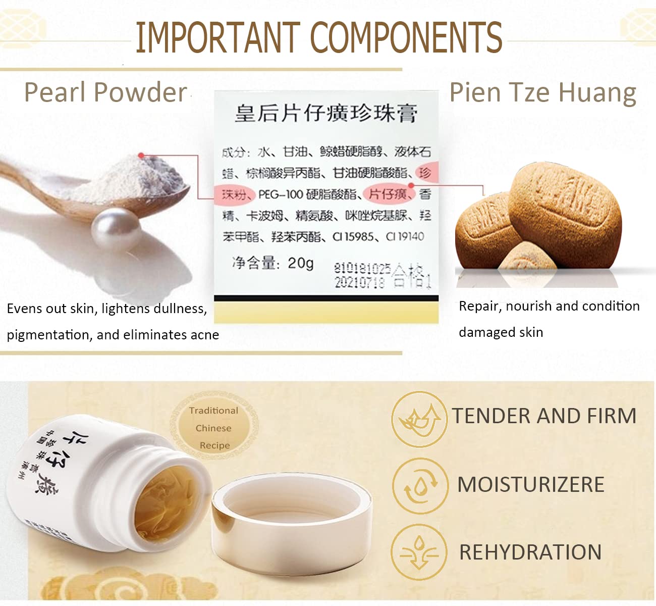 Pien Tze Huang Queen Brand Pea - Skincare Queen recension och pris