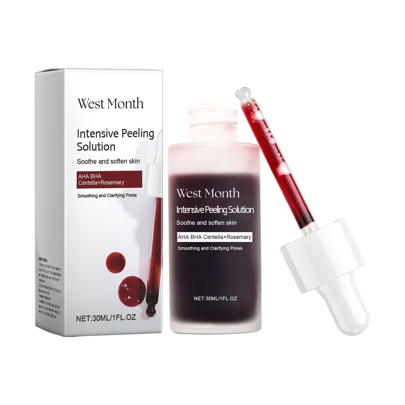Peeling Face Serum Fruit Acid  - Aha Bha Exfoliant recension och pris