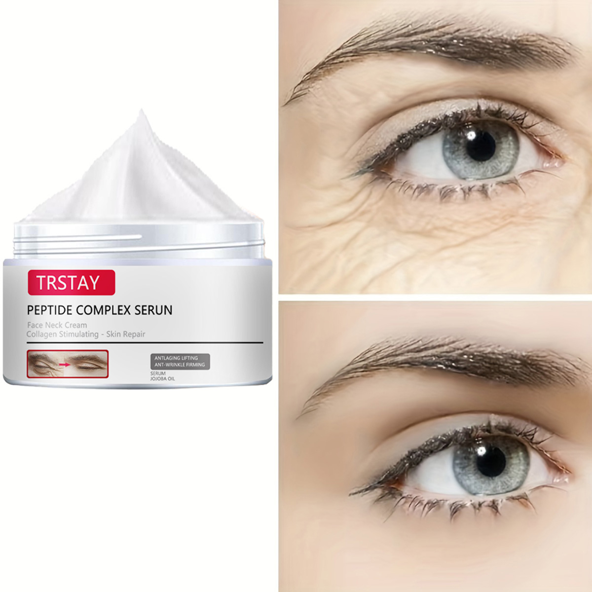 TRSTAY Peptide Compound Essenc - Peptide Neck Cream recension och pris