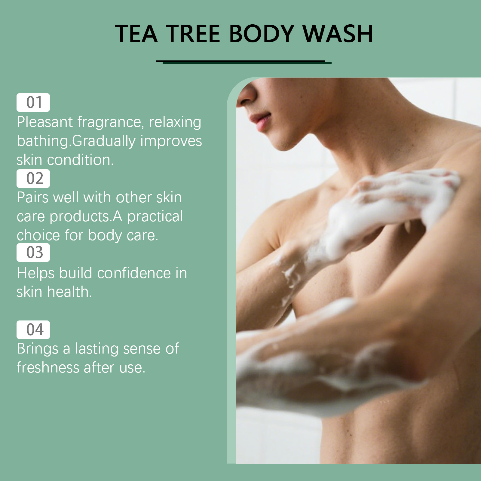 Tea Tree Refreshing Shower Gel - Aha Bha Exfoliant recension och pris
